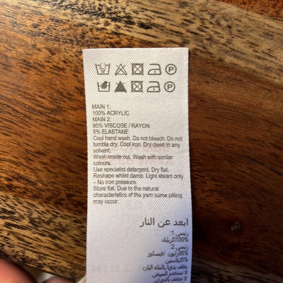 MINT VELVET yarn pullover sweater long sleeve - Picture 6 of 6